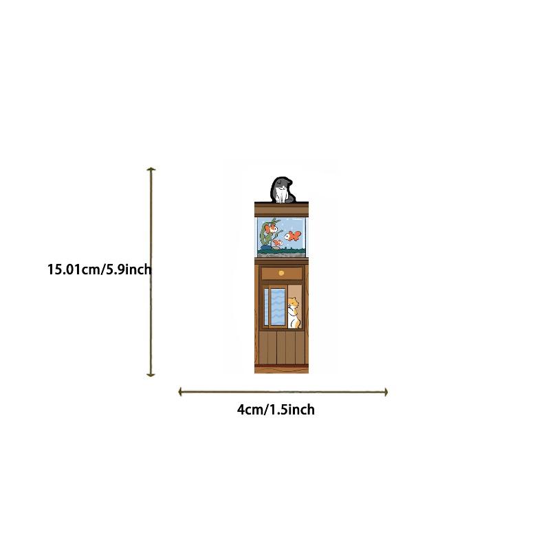 30 шт. картонные закладки для книг «Жизнь кота» из мультфильмов «Сделай сам», креативные материалы для вечеринок, подарки для детей, сувениры для студенческих вечеринок