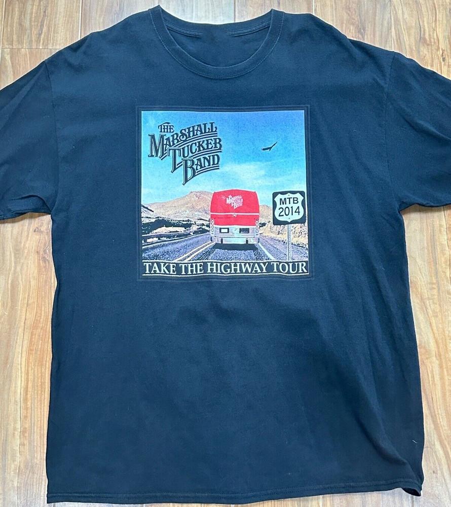 Marshall Tucker Band Tour Shirt 2014 Take The Highway Black All Size Shirt AE205 Unisex T-Shirt