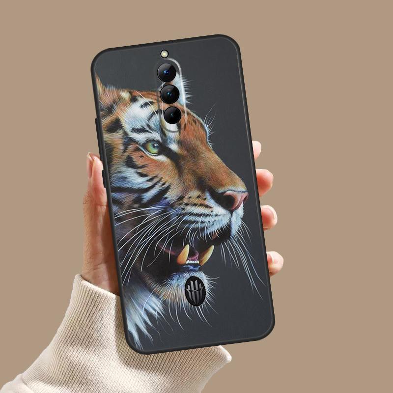 Чехол Животное Тигр Для ZTE Nubia Red Magic 10S 9S 8S 8 9 10 11 Pro Plus 6 7 6S 7S Pro 5G 6R 10 Air Чехол
