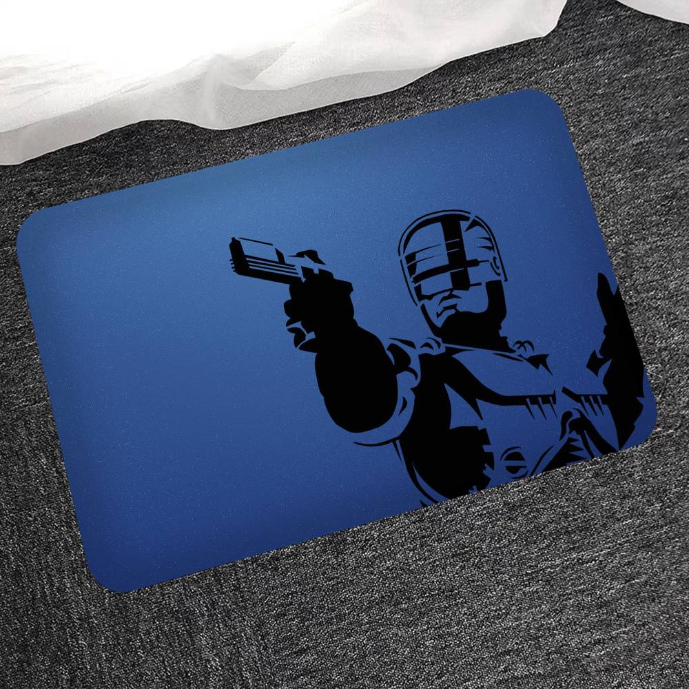 Боевик Р-Робокоп Коврик для ванной Детская комната Спальня Декорация Балкон Противоскользящий Придверный коврик Гостиная Приветственный коврик