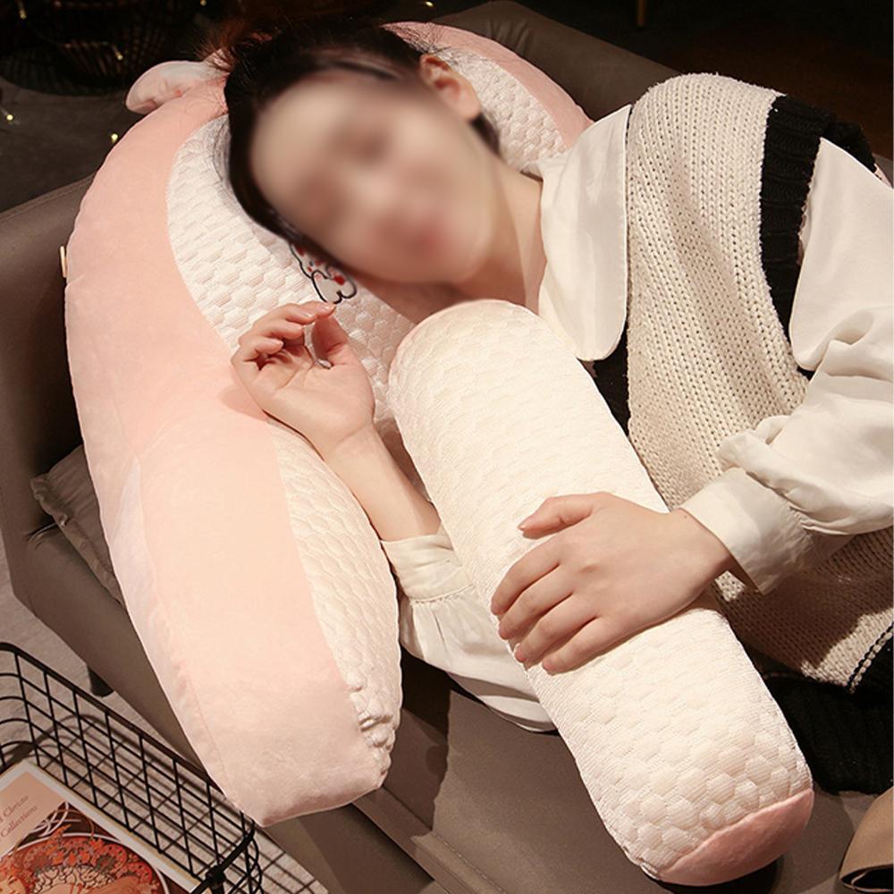 Мультяшная подушка для чтения в кровати, подушки-спинки с подлокотниками, поясничные подушки для просмотра телевизора, сидения в кровати, чтения