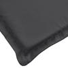 High Back Seat Cushions 6 pcs Anthracite Melange 120 x 50 x 4 cm Fabric