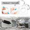 10PCS CV Boot Clamp Kit Include 5PCS Small and 5PCS Large Hose Clamps,Adjustable Hose Clamps Stainless Steel,Universal Pipe Clamps for Fasten