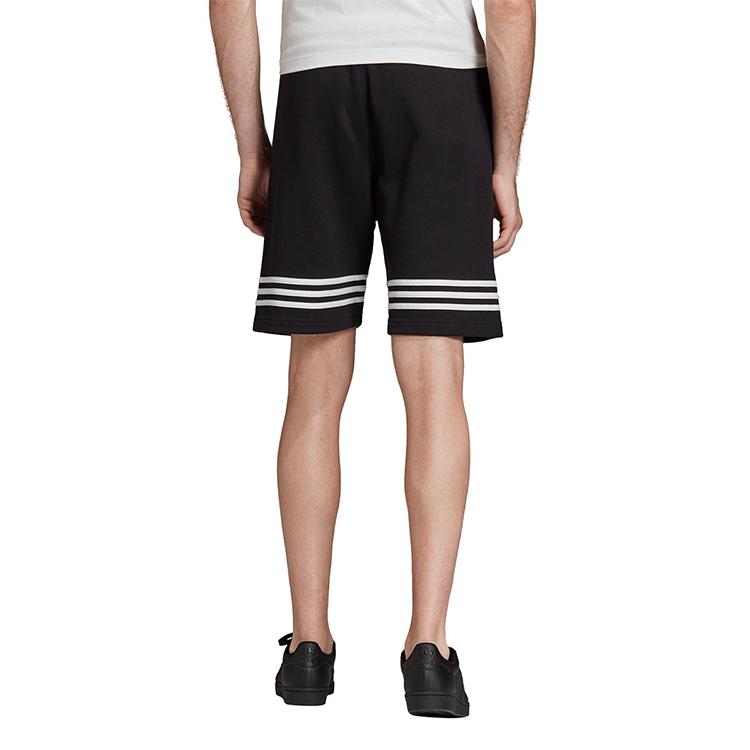 adidas Мужские шорты Originals Outline с логотипом в виде трилистника, черные FM3877