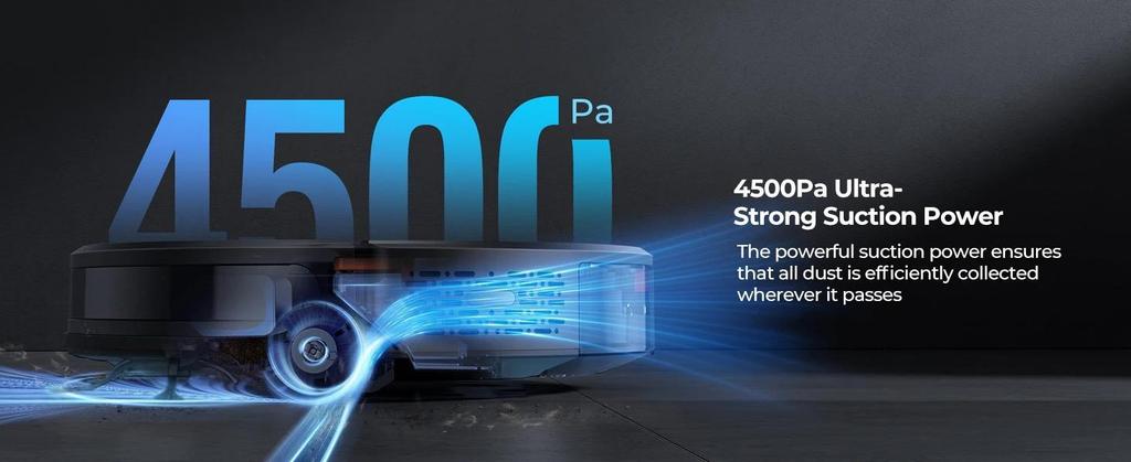 New Laresar Evol 3 intelligent Robot Vacuum 4500Pa Suction Sweeping Robots Multifunctional Intelligent Sweeping Robot with Auto Carpet Boost