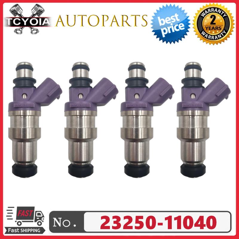 4 шт./лот Форсунки топливные 23250-11040 23209-11040 для TOYOTA STARLET TERCEL COROLLA 1987-1992