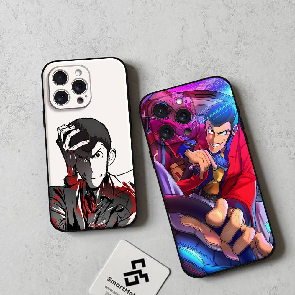Черный Чехол для Телефона L-Lupin The T-Thirds Подходит для IPhone 17,16,15,11,13,14 Pro Max,Plus,X,Xr,Xs Max,13Mini