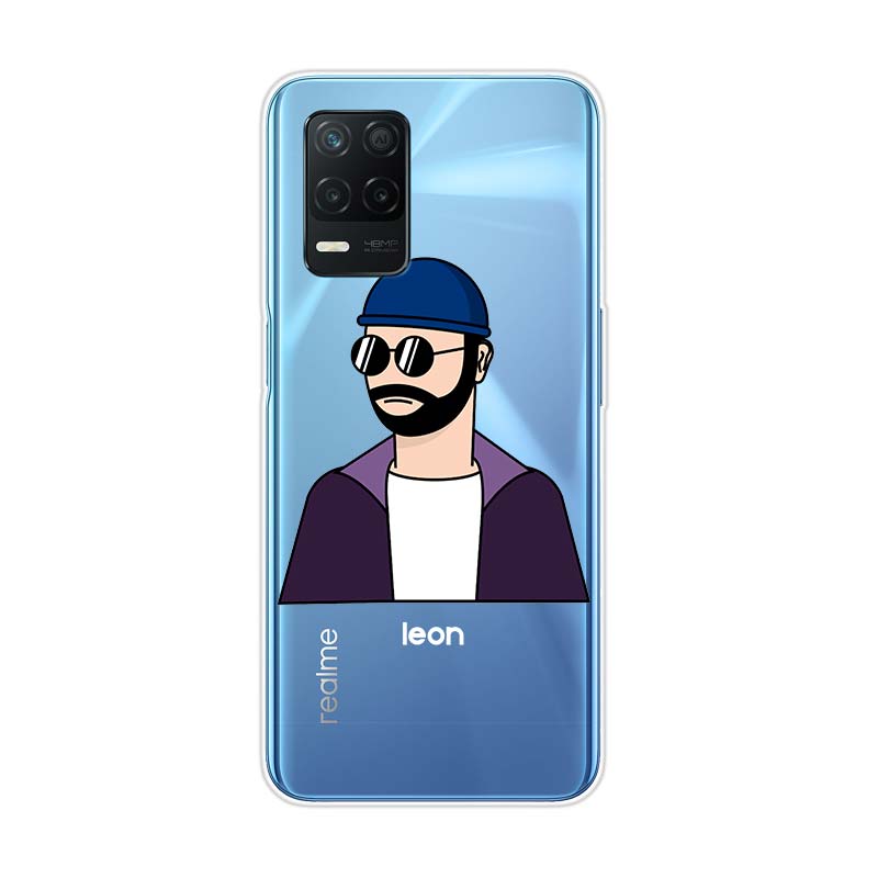 Милый Леон Матильда для Realme 8 8i V3 V5 GT Neo Flash Edition Explorer Master Neo2 Narzo 30 50i 50A C21Y, чехол для телефона