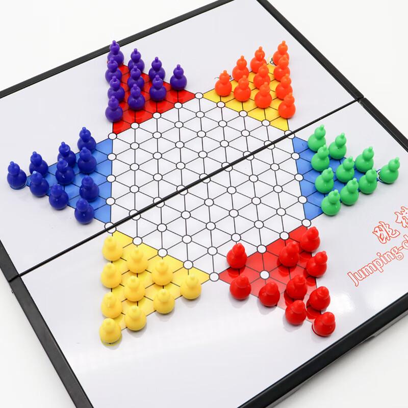 Brangdy Magnetic Foldable Checkers Game 3-Pack