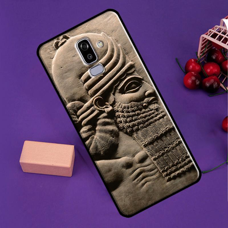 Assyrian Lamassu Winged Bull For Samsung Galaxy M35 M55 M15 M56 M36 M16 M31 M11 M13 M53 M12 M32 M52 M14 M34 M54 M06 Case