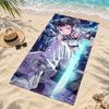 Kpop demon hunters Microfiber Beach Towel Quick Dry Sand Free Lightweight Beach Towels for Travel Swimming Camping
