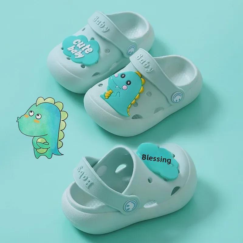 Детская обувь с дырочками с героями мультфильмов: Мягкие, нескользящие тапочки для мальчиков и девочек