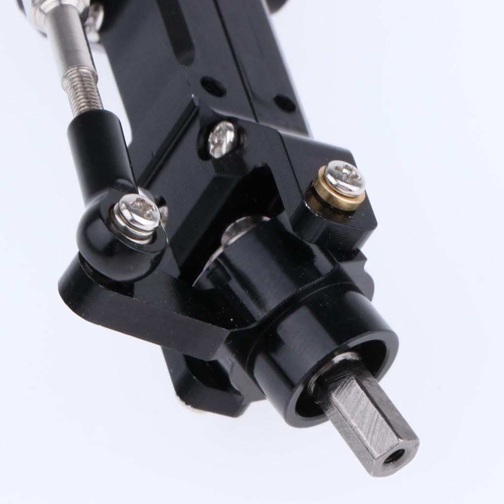 RC Car Металлическая передняя центральная задняя ось для WPL 4/6WD Военный грузовик Аксессуары