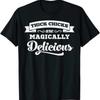 Dicke Kken Sind Magisch Lecker Krper Positives Zitat Grafik T Shirt Vintage Washed Stylish Slightly Graphic Streetwear Soft