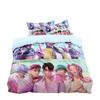 Three Piece Duvet Cover With Digital Printing Kit, Brushed Pillowcase, Duvet Cover