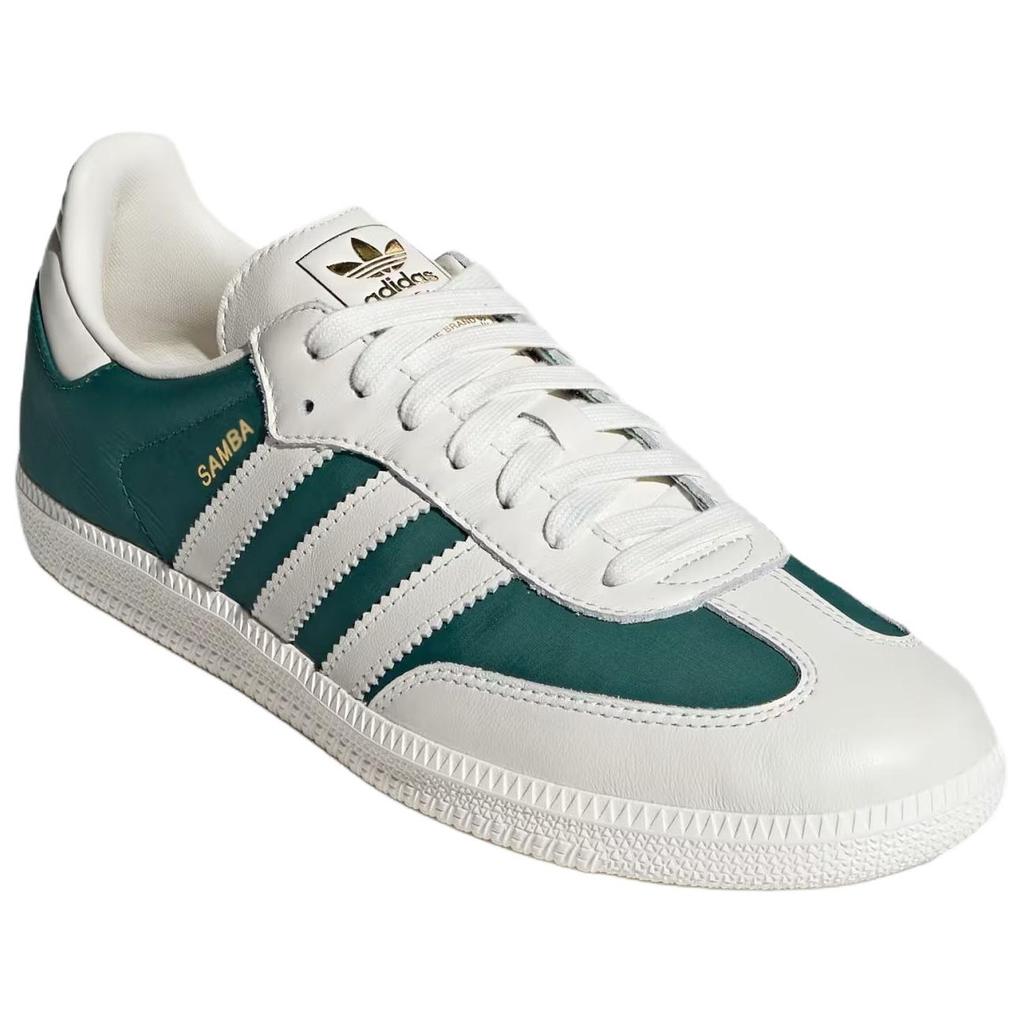 adidas Мужские кроссовки Samba OG Off White Collegiate Green JI3205