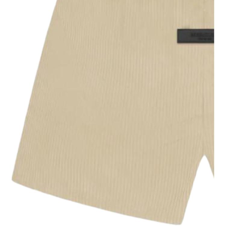 Fear of God Essentials Ss23 Док Шорты Мужские Шорты Песочно-Бежевые FOG-SS23-067
