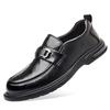 Leather Shoes For Man Genuine Leather Casual Shoes Business Oxford Shoes High Quality Designer Work Shoes