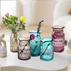 Creative Nordic Light Luxury Style Art Ice Point Shaped Durable Glass Vase for Modern Home Decor and Wedding Occasions