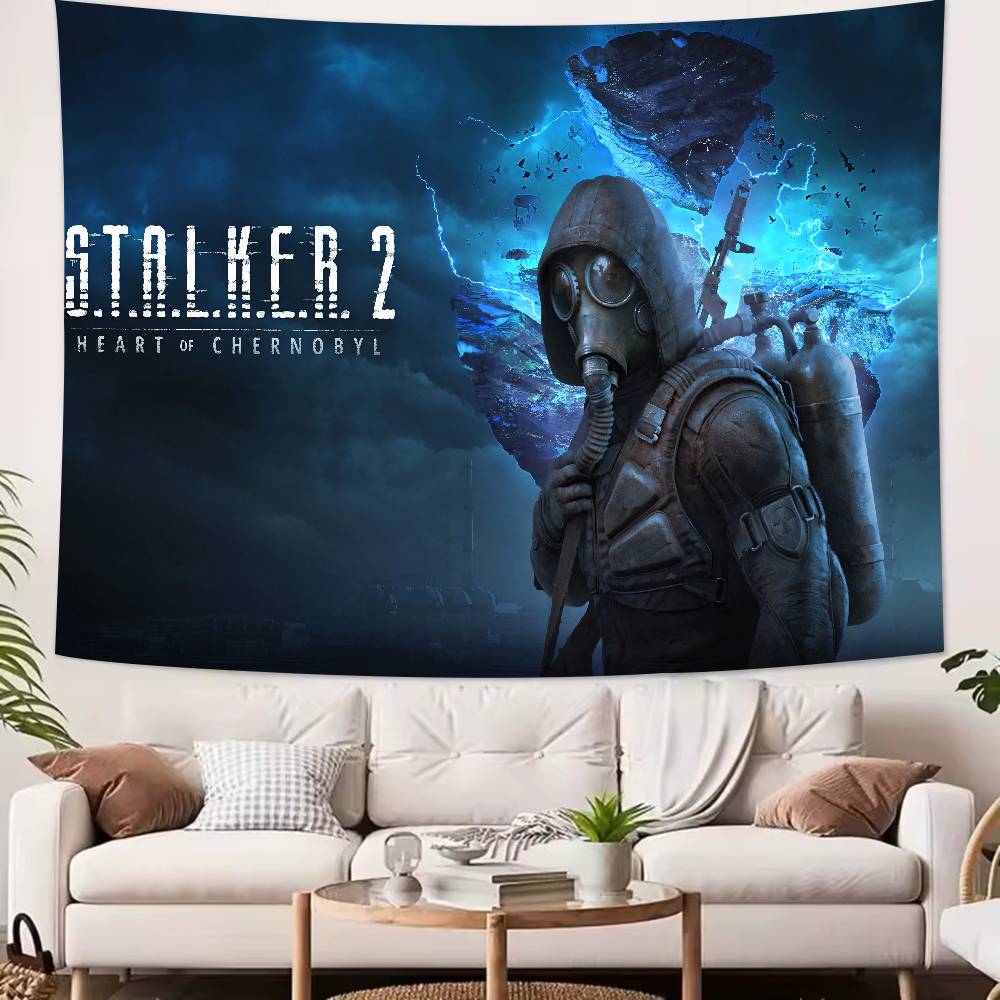 Хоррор Триллер Приключенческая Игра Серия Игр SSTALKER Гобелен Украшение Спальня Общежитие Фон Гостиная Клуб Гобелен