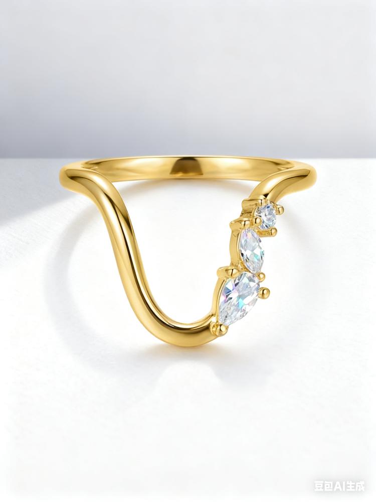 925 Sterling Silver Fashion Marquise Water Drop Zircon Ring For Women Engagement Wedding Anniversary High Quality Fine Jewelry