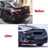 Car Rear Bumper Lip Side Diffuser Spoiler Splitter For BMW 4 Series G22 Coupe G23 Convertible M-Sport 2020-2024+ Bodykits Tuning