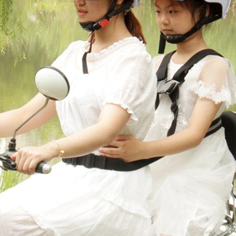 Улучшенный ремень безопасности для детей при езде Безопасный регулируемый ремень подходит для мотоциклов