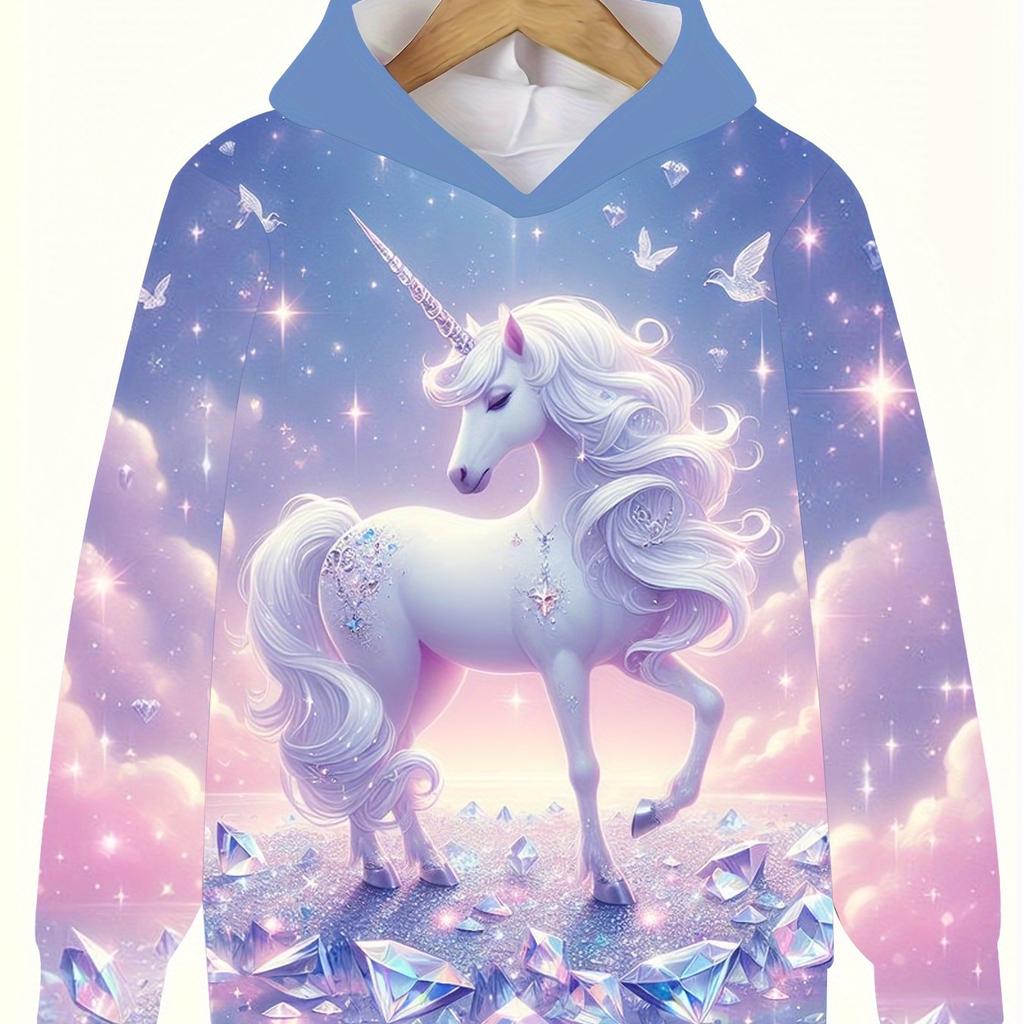 Детская одежда Толстовки с капюшоном для девочек с длинным рукавом 3D милые животные принт детская одежда весна-осень повседневная кавайная одежда для девочек на открытом воздухе топы