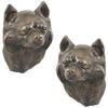 Chihuahua Short-haired, Chihuahua Smooth I - Dog Statue, Hanging Bust, Unique Decoration for Dog Lover by Brand