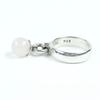 Great TIFFANY&Co. Ring Balloon Dangle Ring quartz Silver SV925 Women Used
