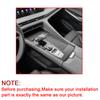 Car Interior Sticker Fit For CHANGAN CS75 PLUS 2022 2023 Car Gear Panel Sticker Gear Box Protective Film Carbon Fiber Black Film
