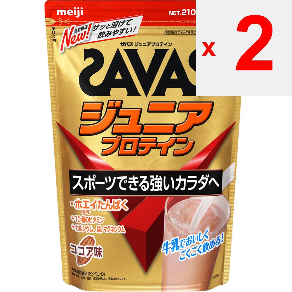 MEIJI Zavas Junior Protein со вкусом какао 15 порций 210 г ZABAS ZABAS
