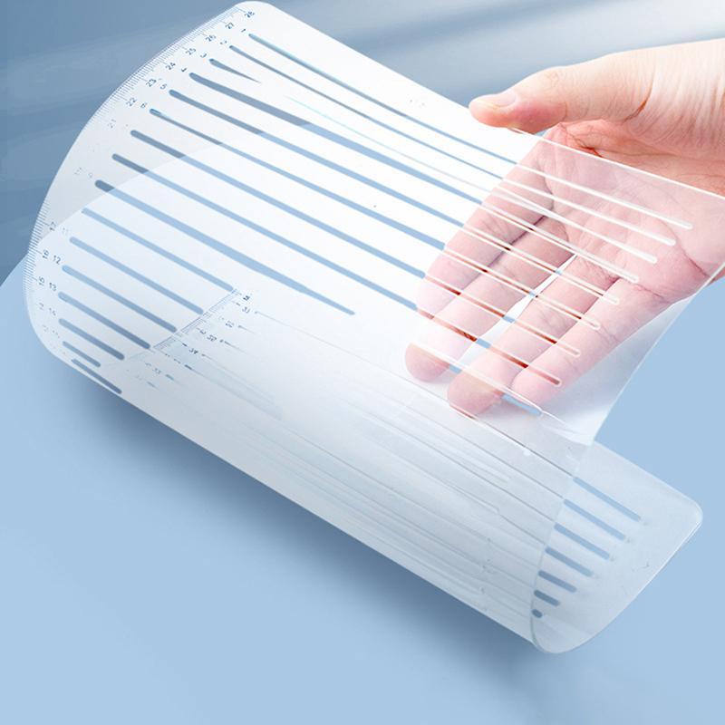 Трафарет для каллиграфии, прямая линия А4, прозрачная линейка, инструмент для письма, геометрический шаблон