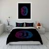 Fingerprint with gradient logo. Bedding sets Duvet cover sets Duvet covers Pillowcases(1 * Duvet Cover 2 * Pillowcases without duvet insert)