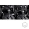 BII1 For Dodge Charger 2015-2023 Carbon Fiber Centre gearshift storage box Panel strip Car Accessories Interior Decorative Stickers