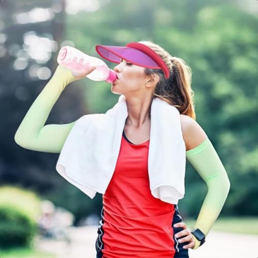 Набор из 12 унисекс солнцезащитных козырьков, пластиковые козырьки из ПВХ, широкополая прозрачная шляпа от солнца, пляжная кепка для спорта, активного отдыха, летних пляжных мероприятий