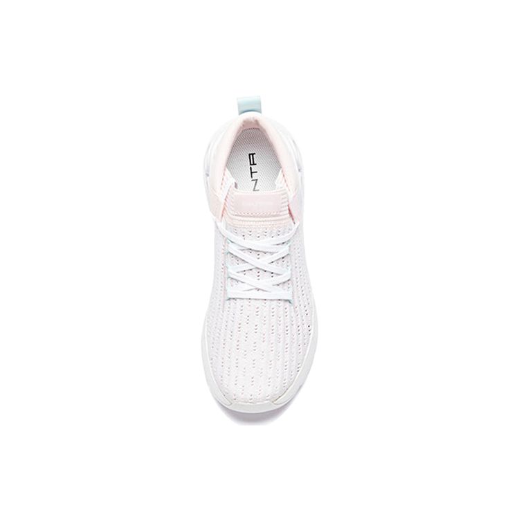 Anta Trendy Sports Casual Shock Absorbing Non-Slip Wear-Resistant Low-Top Running Shoes Women Sneaker Pink Blue White 12928888-5