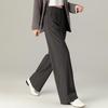 Fanzhen Women's High-Waist Wide-Leg Suit Trousers