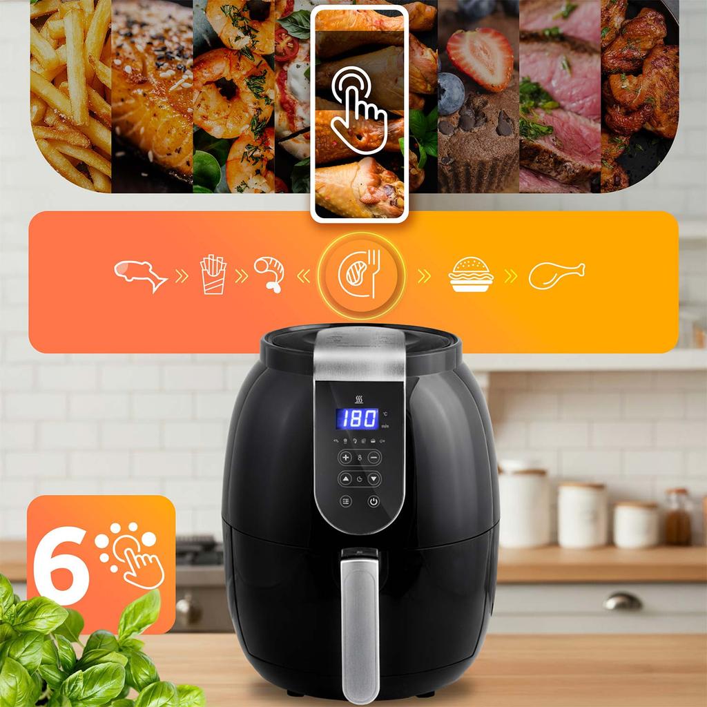 Аэрофритюрница 3,6 л Berdsen Bd-651