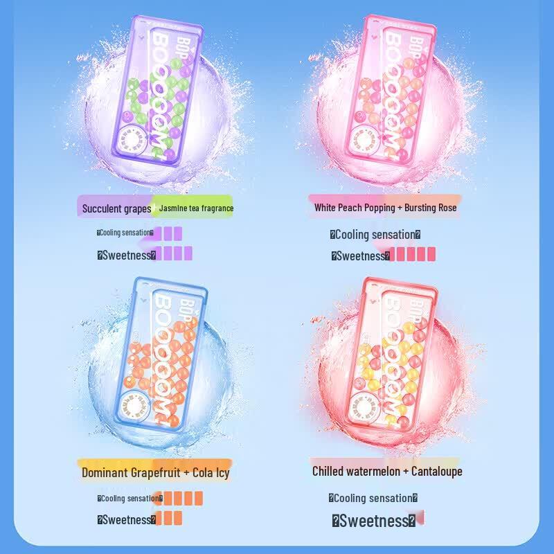 bopBOP Dual Flavor Breath Freshening Burst Beads