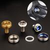 8x15mm Bicycles Crank Bolt Bicycles Square Taper Bottom Bracket Fixing Screws Titanium Alloy Crank Bolt Enduring