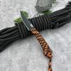 MKC Pocket Tactical Pocket Knife 440c Steel Nylon Rope Handle Outdoor Camping Survival EDC Carving Knife Window Breaker