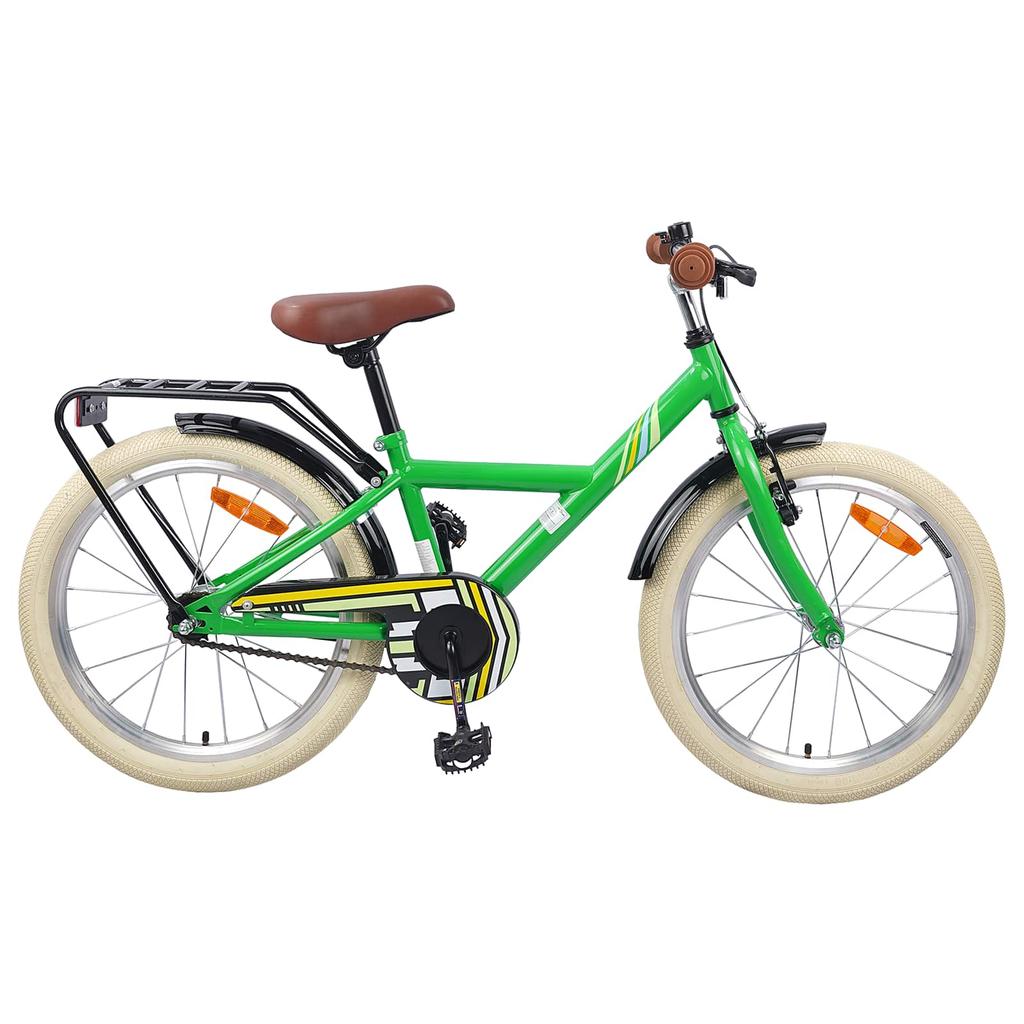Kids Bike 18 Inches for Ages 5 7 Green
