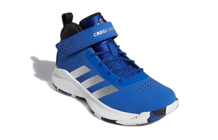 adidas Кроссовки Cross Em Up 5 Нескользящие Устойчивые к истиранию Низкие Детские Баскетбольные Кроссовки Детские GZ0120