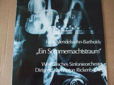 LP Record FELIX MENDELSSOHNBARTHOLDY WESTF Ein Sommernachtstraum B7641066 TBS Records Germany Classical Used