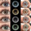 AMARA 2pcs Colored Pupils for Eyes Blue Pupils Green High Quality Colored Contact Lenses Brown Natural Lens Gray Eye Lenses