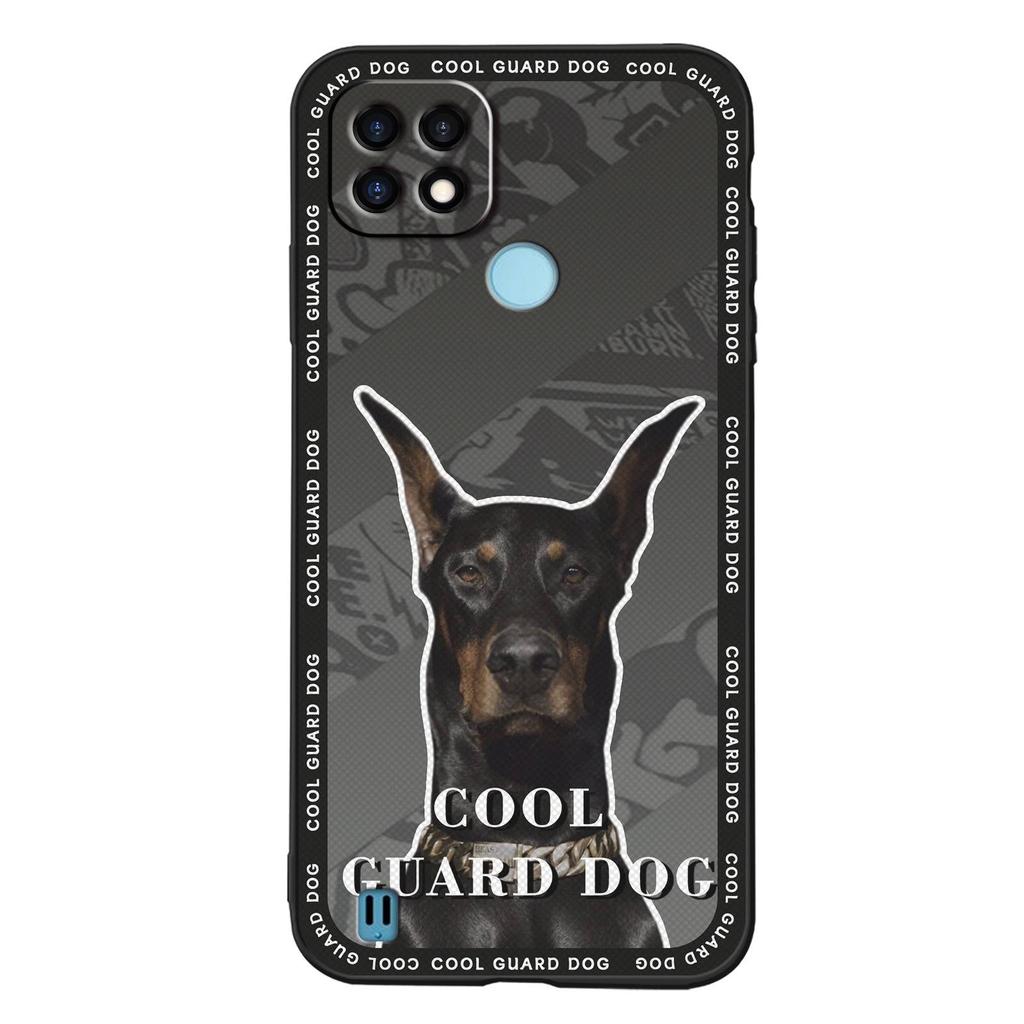 Милый противоударный чехол для телефона для OPPO Realme C21, мультяшный чехол, ТПУ, силиконовый мягкий чехол, водонепроницаемый, модный дизайн, полная защита