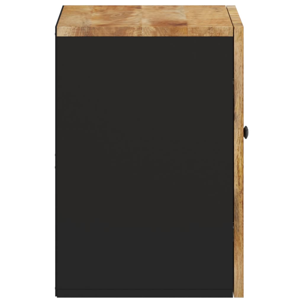 Bathroom Wall Cabinet 38 x 33 x 48 cm Solid Mango Wood