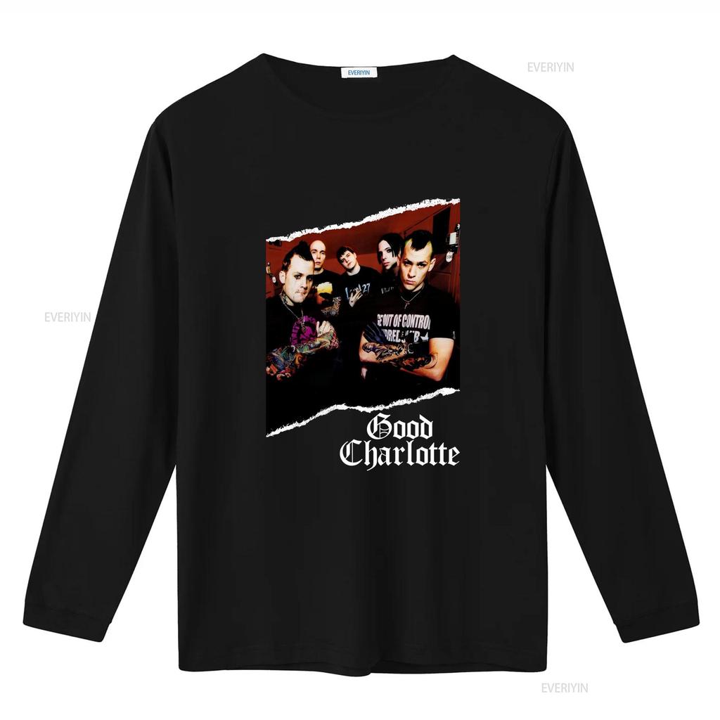 GOOD CHARLOTTE Black 100 Cotton Full Size S To 4XL Band T Shirt vintage Washed Breathable Casual designer clothes Stretched