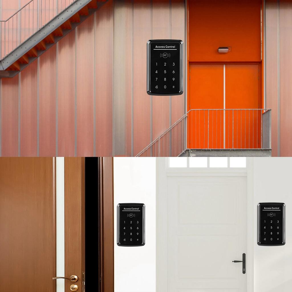 RFID 125KHz Card Reader Password Access Control System 180KG Electromagnetic Lock